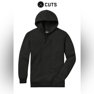 Cuts | Classic | black hoodie in Medium